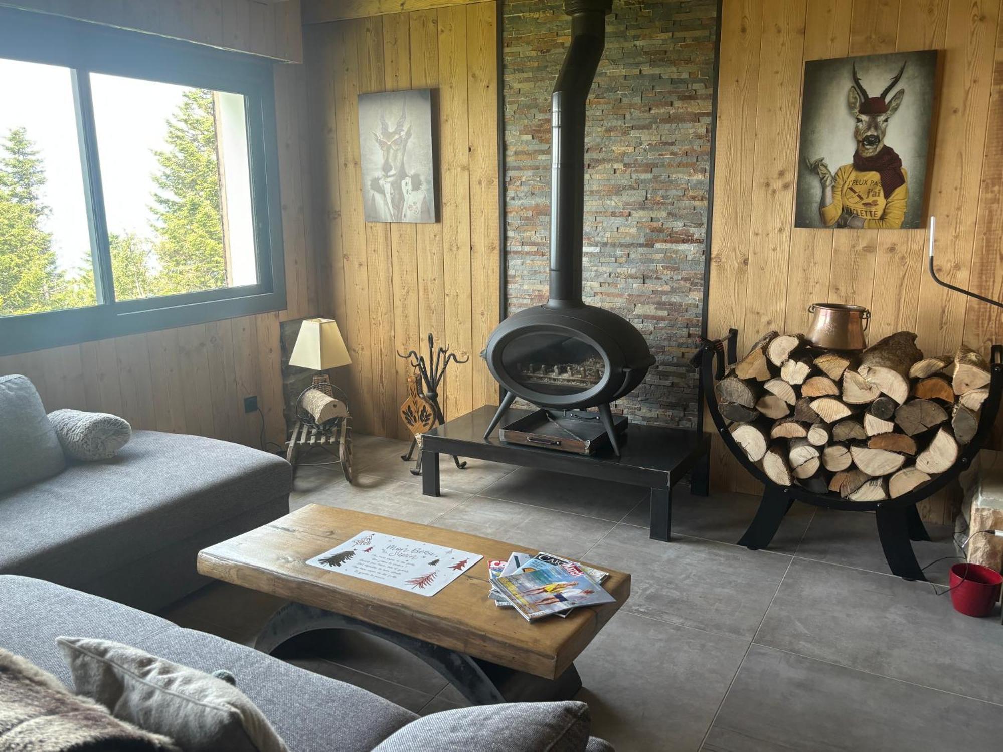 Chalet Le Bisolet Les Déserts Exterior foto
